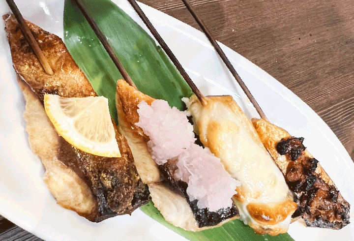 さばの串焼き4種盛り合わせ