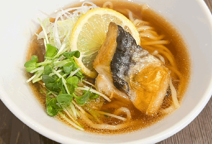 サバッと〆のラーメン